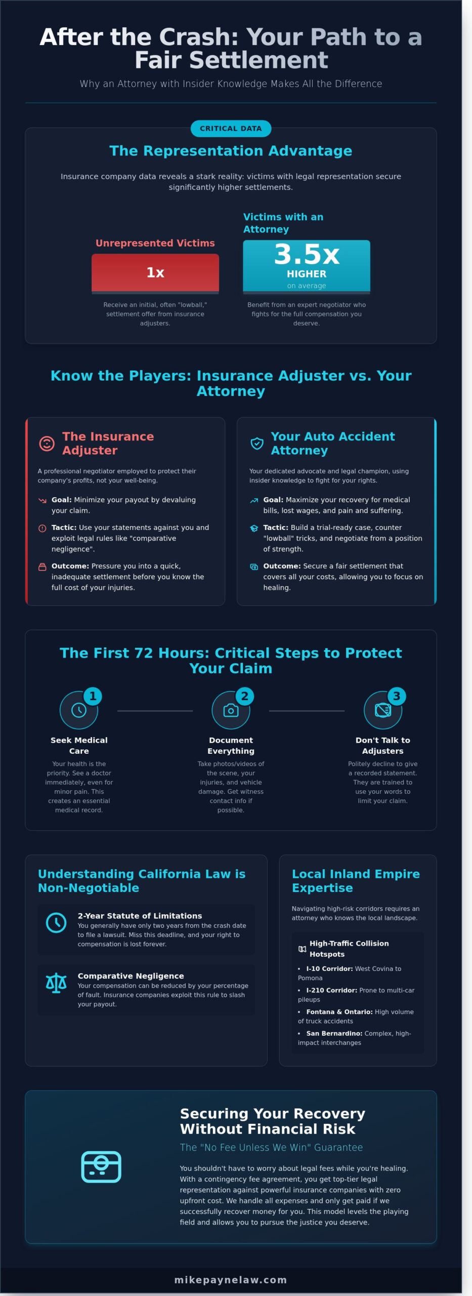 Auto Accident Attorney in West Covina & the Inland Empire: Fight for Max Payouts