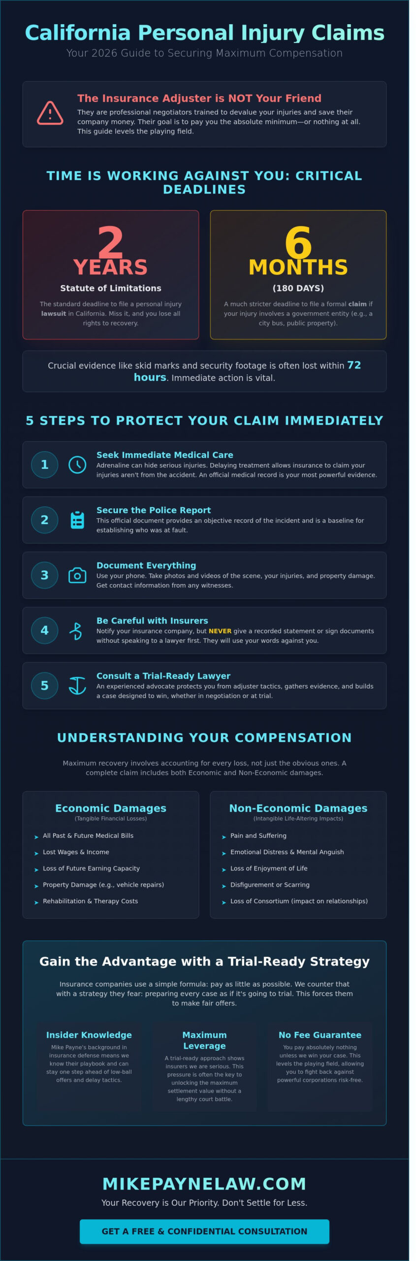 Filing a Personal Injury Claim in California: A West Covina & SoCal Guide (2026)