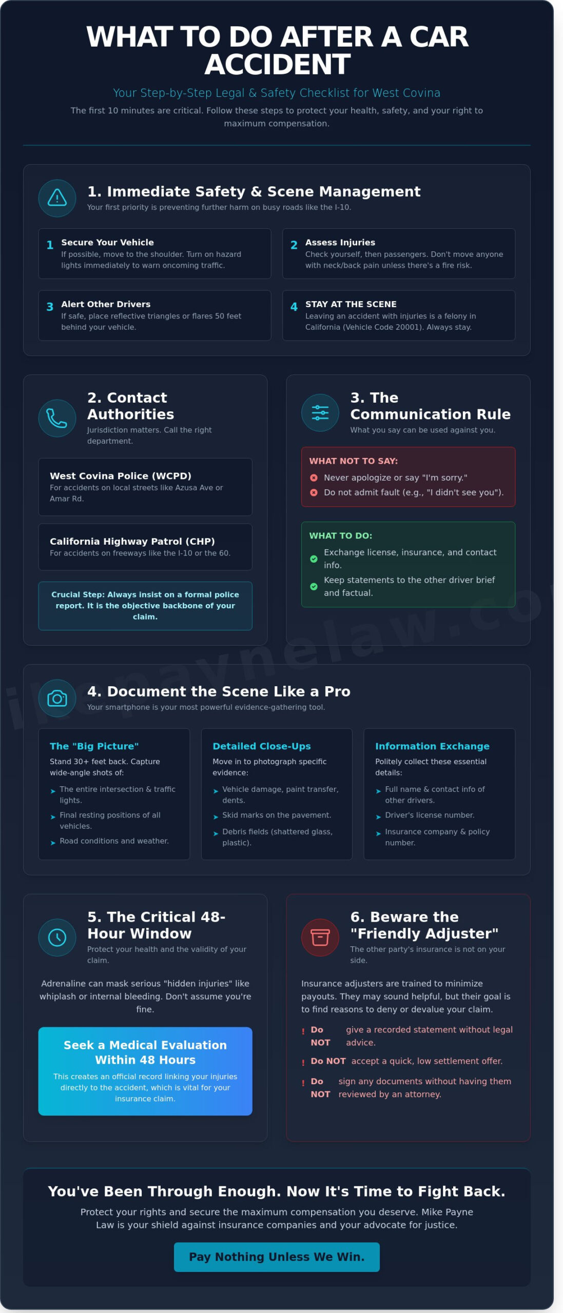 What to Do After a Car Accident in West Covina: The 2026 Essential Checklist