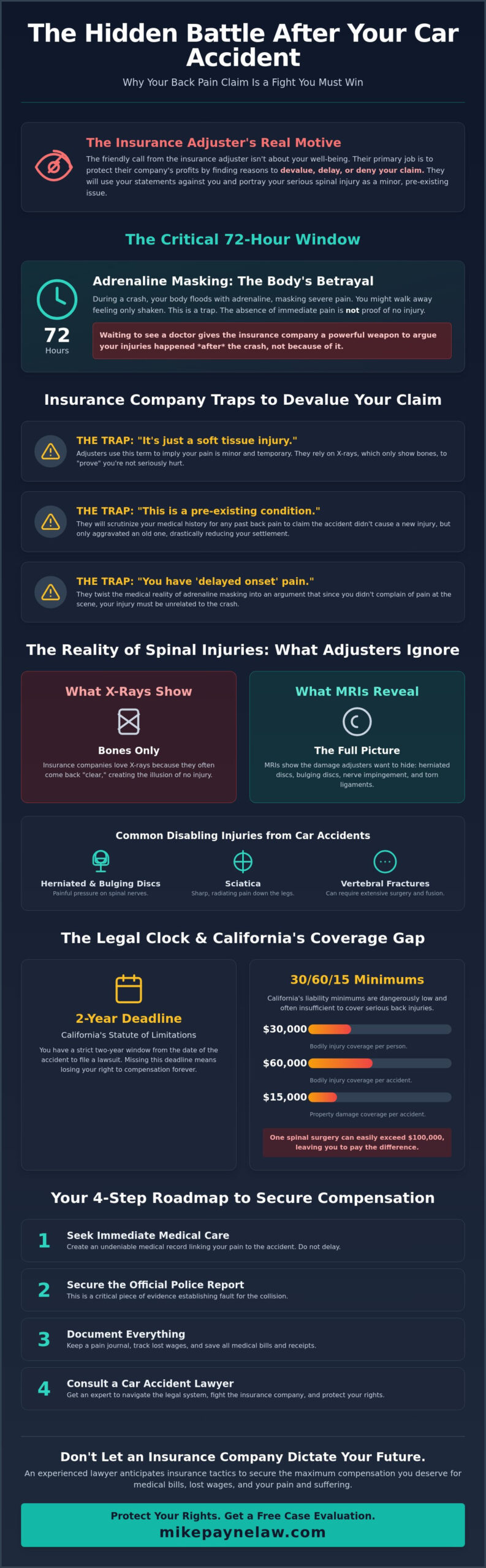 Car Accident Lawyer for Back Pain in West Covina: Secure Your Recovery in 2026