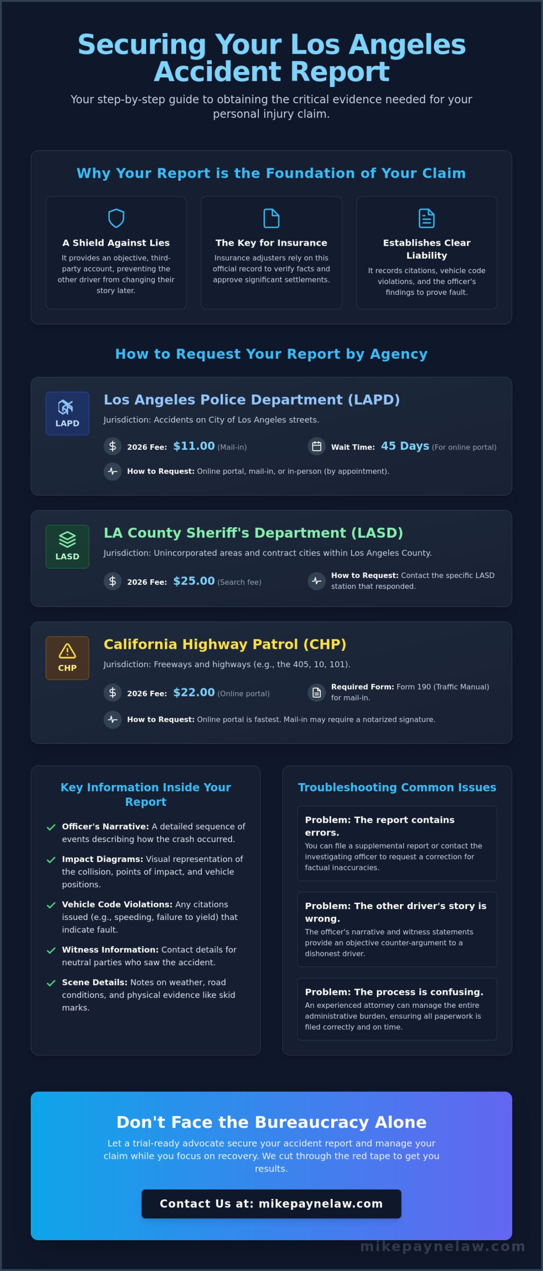 How to Get a Police Report for a Car Accident in Los Angeles (2026 Guide)