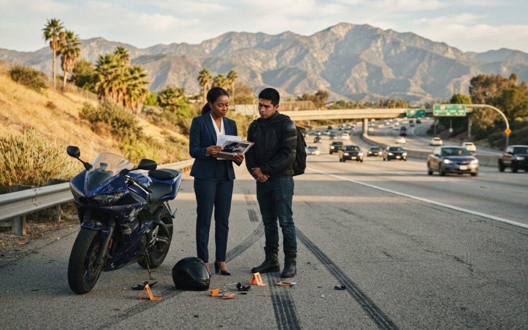 Motorcycle Crash Lawyer for a 210 Freeway Crash in Azusa