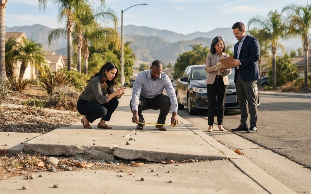 San Bernardino Sidewalk Trip and Fall Lawyer: Next Steps